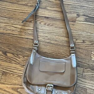 Longchamp Brown Leather Shoulder Bag